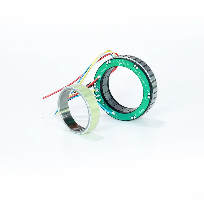 Frameless Torque Motor Stator Rotor - FMK08513 Frameless BLDC Motor Kit 100mm