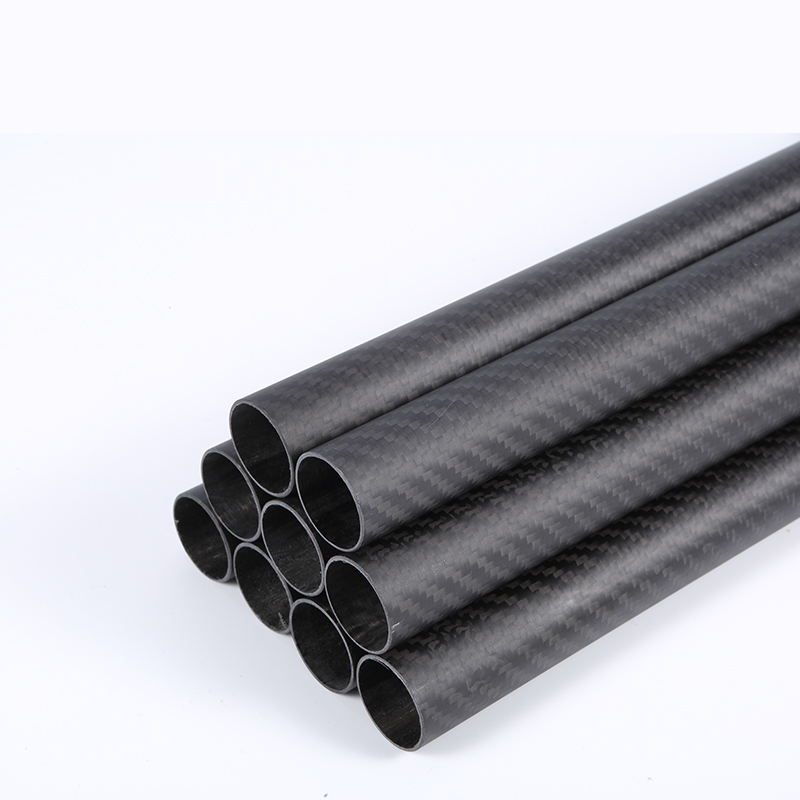 Brushless Motor Thrust Test Stand - 2PC Twill Matte Carbon Fiber Tube