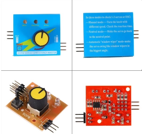Servo Tester RC 3CH Multi ESC  - Brushless Motor Thrust Test Stand ulasan dan harga